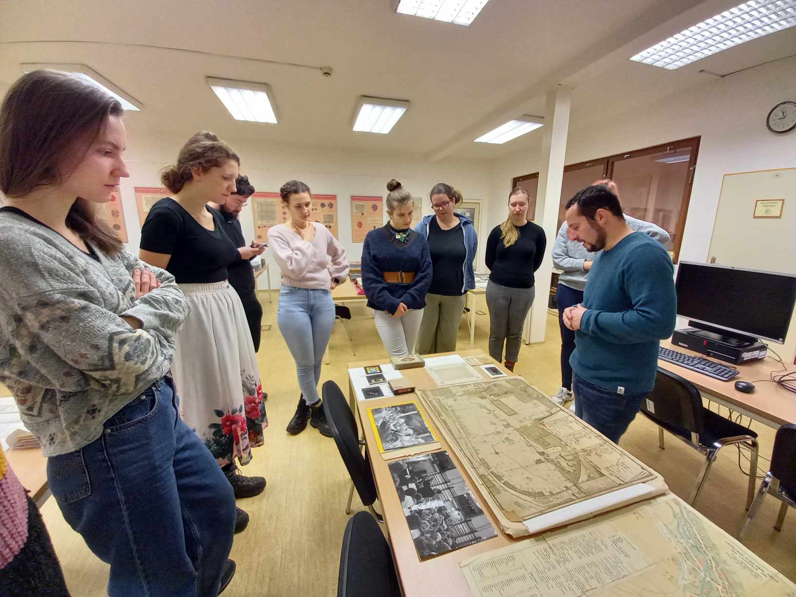 Exkurze do archivu v Litomyšli