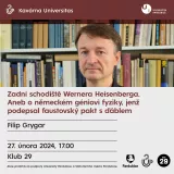 Kavárna Universitas: Zadní schodiště Wernera Heisenberga
