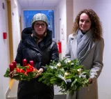 Tvoření adventních věnců Tvoření adventních věnců