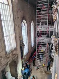 Interiér kaple během průzkumu, foto: Zdeňka Míchalová